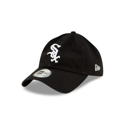 Black Chicago White Sox Hat - New Era MLB Casual Classic Adjustable Caps USA7964015